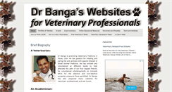 Desktop Screenshot of bangavet.com